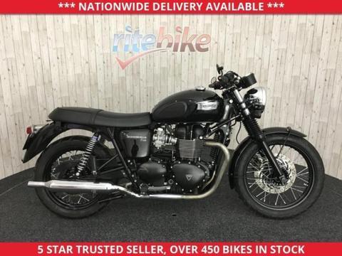 TRIUMPH BONNEVILLE BONNEVILLE T100 865 RETRO ROADSTER ONE OWNER 2013 63