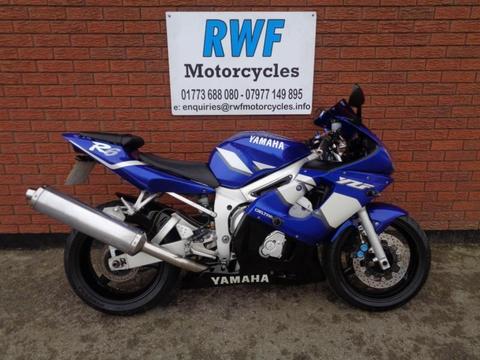 Yamaha R6, 2002, VGC, 35,709 MILES WITH FSH, 12 MONTHS MOT