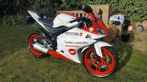 Yamaha YZF R125, 12 Months Mot, FREE delivery & warranty