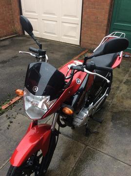 Yamaha YBR 125 Full MOT from March 7th 2018