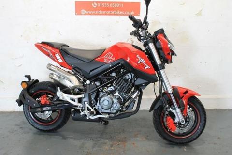 BRAND NEW BENELLI TNT 125CC *8.9% FINANCE AVAILABLE*