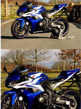 HONDA CBR 600 RR - 2007 FSH LOW MILEAGE HiD ASV POWER COMMANDER 2 OWNERS MINT