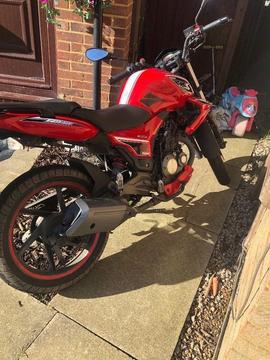 Keeway 125 - 16 plate £700 or swap for 70cc ped