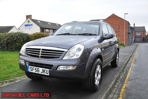 SSANGYONG REXTON 2.7 TD RX 270 SE SPORT 5DR ( FULL SERVICE HISTORY)