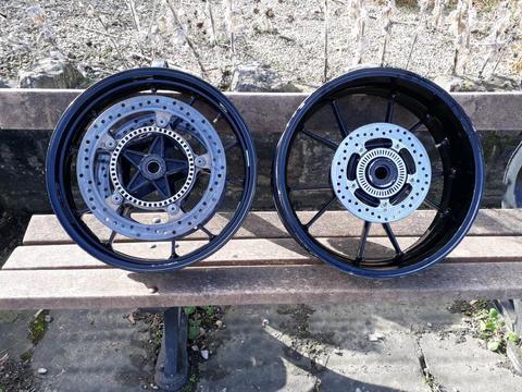 Bmw s1000rr wheels complete