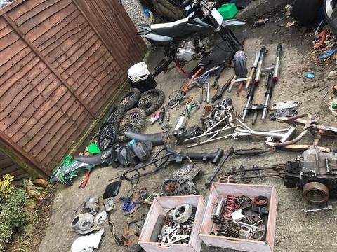 Pitbike / pitbike parts / bikes