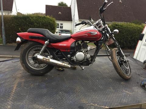 2 motor bikes for sale spares or repairs
