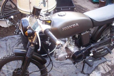 Honda SS 50, full rebuilt, mint condition, 1976, unrestricted