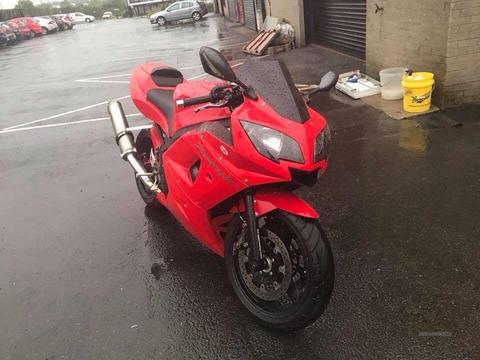 2005 Triumph Daytona 650 long mot low mileage