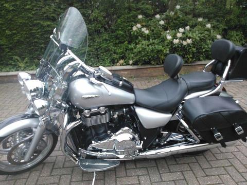 Immaculate bike fully loaded with extras immobilizer 2 keys garaged over winter hence low mileage