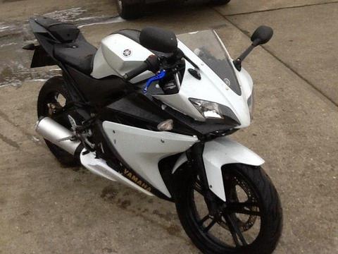 yamaha yzf r125 yzfr125 cbr nsr cbf can deliver px welcome