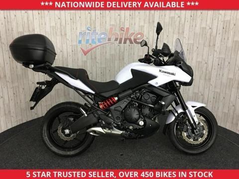 KAWASAKI VERSYS 650 KLE 650 CDF VERSYS MOT TILL JUNE 2018 TOP BOX 2013 13