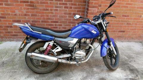 Moto roma 125cc Full M.O.T i CAN DELIVER