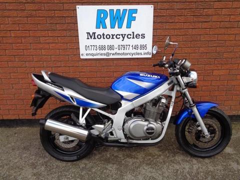 SUZUKI GS 500 K2, 2003, ONLY 2 OWNERS & 15,283 MILES, EXCELLENT COND, FULL MOT