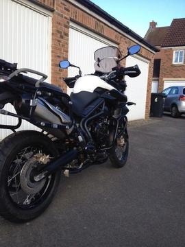 61 Plate Triumph Tiger XC. Beautiful condition and low miles