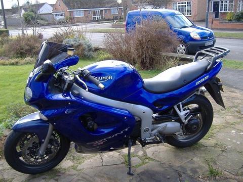 Triumph Sprint ST, Low mileage and good condition