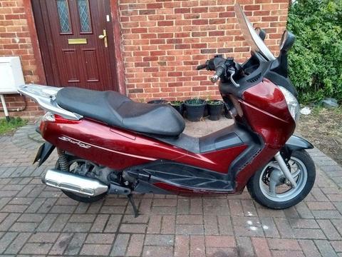 2010 Honda S-Wing 125 scooter, MOT, runs very well, automatic, fair condition, use on CBT ,