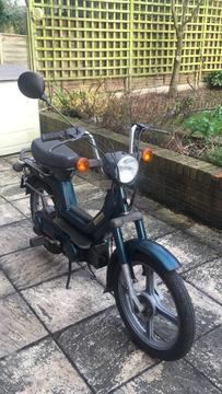 Piaggio Vespa Px Si Moped / Bicycle 49cc 2 Pounds for 130 Km UK Plated Beat Congestion Charge
