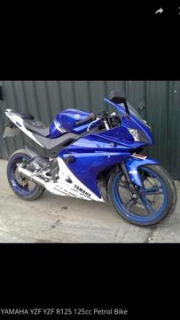 Yamaha yzf r125 2013 breaking all parts available
