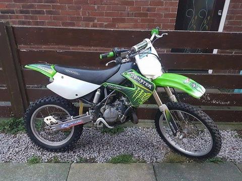 2006 kx 85 big wheel mint cond mint runner new piston with proof MAY PX 125 PLUS ££££