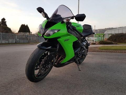 kawasaki zx10r 2009 58 low mileage 10k no px vgc