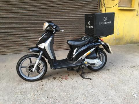2013 Piaggio Liberty 50cc Scooter Moped Delivery Bike