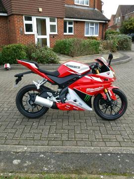 Yamaha yzfr125 abs 2015 (65) 550miles