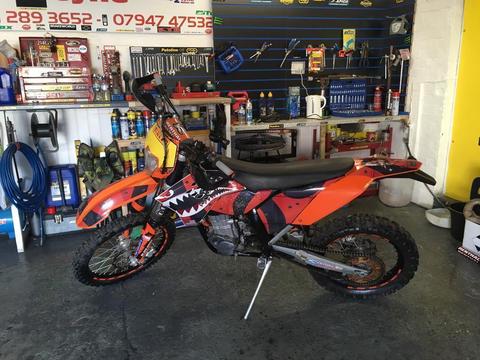 2008 08 ktm EXC 530 cc only 50 Hours from new outstanding condition