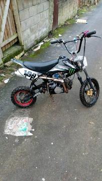 125CC LONCIN PITBIKE SWAPS FOR QUAD OR CASH OFFERS