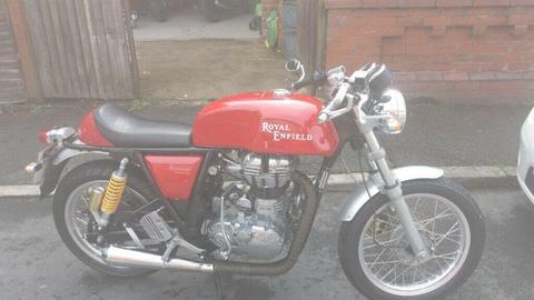 For Sale RoyalEnfield Continental GT. AS NEW Low mileage