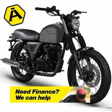 BRIXTON BX 125 - CLASSIC RETRO MOTORCYCLE - LEARNER LEGAL - EURO 4