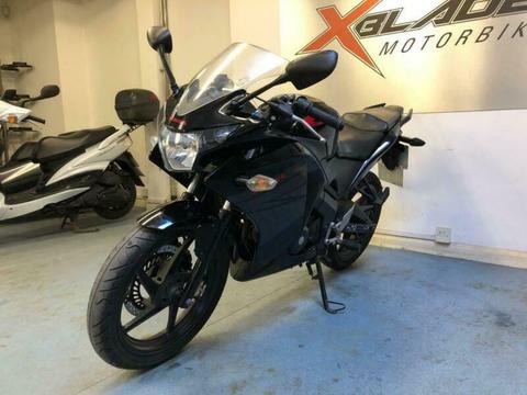 Honda CBR 125cc Sports Motorcycle, 2016, Black, 1 Owner, Good Condition