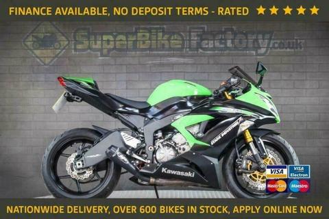 2015 65 KAWASAKI ZX-6R - NATIONWIDE DELIVERY, USED MOTORBIKE