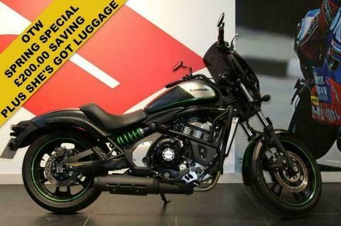 2017 66 KAWASAKI VULCAN 649CC EN 650 BGFA ABS SPECIAL ED***LUGGAGE***