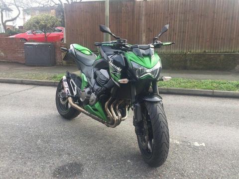 Kawasaki z800 2013 9500 miles