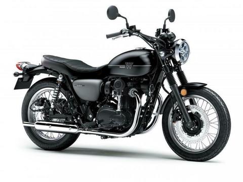 Kawasaki W800 Street 2019 Model Metallic Flat Spark Black