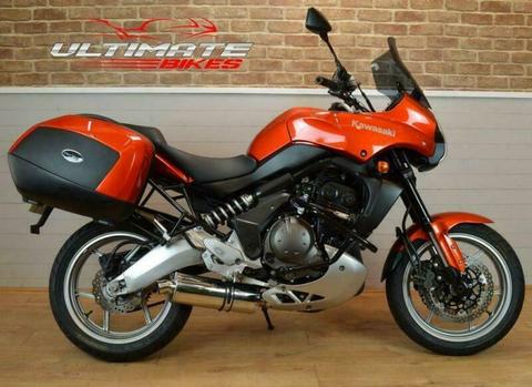 2007 57 KAWASAKI KLE 650 VERSYS (A7F) COMMUTING, TOURING, LUGGAGE,, LESS THAN 8K