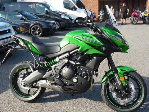 Kawasaki Versys 650 2019 Model Candy Lime Green FREE Tourer Upgrade