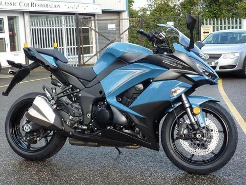 Kawasaki Z1000SX 2019 Model StormCloud Blue FREE Tourer Upgrade