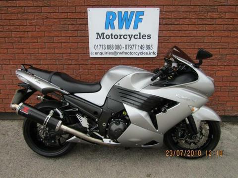 Kawasaki ZZR 1400, ABS, 2008, ONLY 23,862 MILES, FSH, EXCELLENT COND, LONG MOT