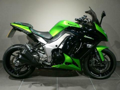 2012 Kawasaki Z1000SX Green