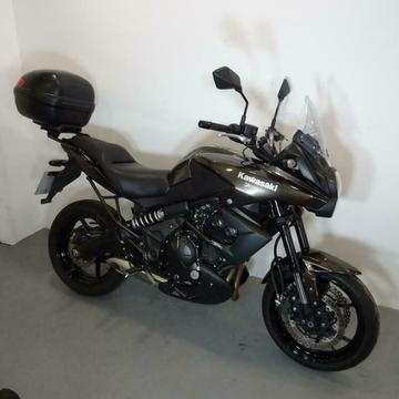 KAWASAKI KLE650-VERSY'S. ONLY 9395 MILES. STAFFORD MOTORCYCLES LIMITED