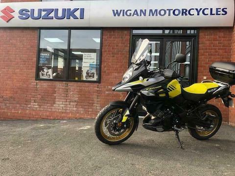 2018 SUZUKI DL1000X AL8 V STROM ABS IMMACULATE 1 OWNER BIKE WITH TOP BOX