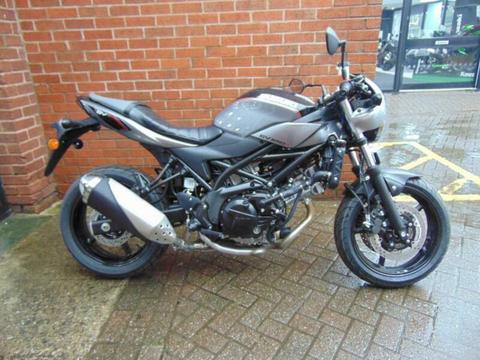 68 PLATE EX DEMO SUZULI SV650X - DELIVERY MILEAGE ONLY