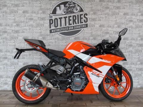 KTM RC125 2019 model 4.9% APR