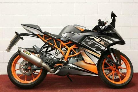 KTM RC125 **Akrapovic Exhaust, 1 Owner, Good Condition**