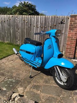 Lambretta GP200 Indian with stage 4 porting