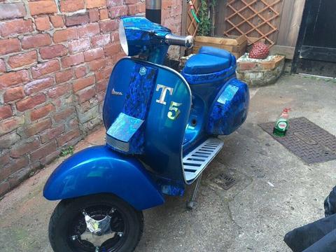 Kitted Vespa t5