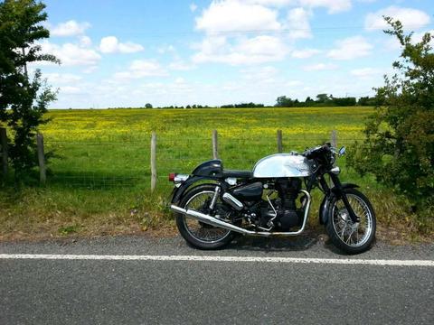 royal Enfield cafe racer