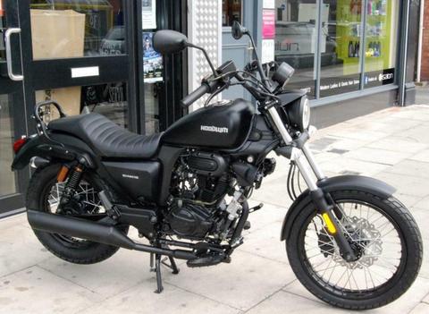 New Sinnis Hoodlum 125 Motorcycle - Euro 4 Approved - How Cool Is This Bike